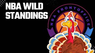 NBA Standings Watch Checking In On All 30 Teams Thankful For Thanksgiving [upl. by Reinold]