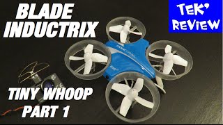 BLADE INDUCTRIX for TINY WHOOP FPV MICRO DRONE  REVIEW  DEMO [upl. by Yxor]