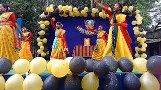 DAKCHE AKASH DAKCHE BATAS DANCE PERFORMANCE  BENGALI SONG FOR DANCE  ডাকছে আকাশ ডাকছে বাতাস [upl. by Annoif]