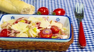 CHICORÉETOMATENSALAT mit Parmesan [upl. by Smaoht684]