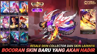 UPDATE SKIN COLLECTOR HELCURT COLLECTOR OKTOBER NOVEMBER RESALE AAMON EPIC BARU KAGURA EPIC DLL [upl. by Davy]