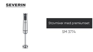 Severin Stavmixer med premiumset SM 3774 [upl. by Aiza]