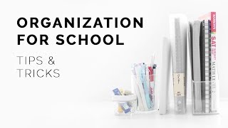 organization tips  tricks for students 📚 [upl. by Evilc]