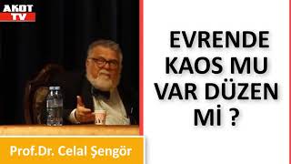 CELAL ŞENGÖR  EVRENDE KAOS MU VAR DÜZEN Mİ [upl. by Royo]