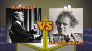 Art Wars Norman Mailer vs Gore Vidal [upl. by Alemahs]