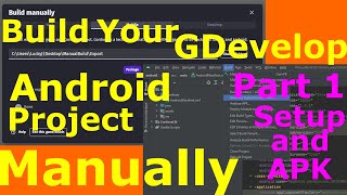 Part1 GDevelop Tutorial Manually build your GDevelop Projects with Cordova and Android Studio [upl. by Rraval552]