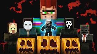 SACANEANDO O HALLOWEEN DOS ALDEÕES  MINECRAFT  GROXMC [upl. by Ahders647]