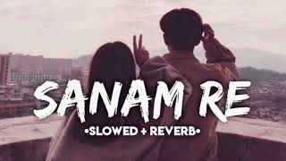 Sanam Re Slowed Reverb Song  Arijit Singh  biggie song video [upl. by Nywg]