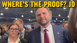 Where’s the Proof JD Vance’s Claims vs The Facts [upl. by Kermit31]