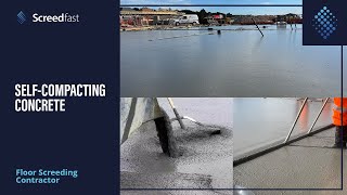 FibreReinforced SelfCompacting Concrete SCC Pour [upl. by Leschen]