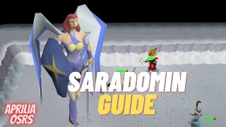 Easy in Depth Saradomin GWD Guide OSRS Commander Zilyana [upl. by Seiuqram]