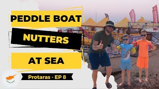 Protaras Beach Watersport Centre  Pedalo Hire  June  Episode 8 [upl. by Norel]