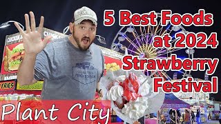 Best foods at 2024 Strawberry Festival BerryFest24 [upl. by Jerri]