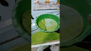 making of architecture model making grass [upl. by Schreibman]