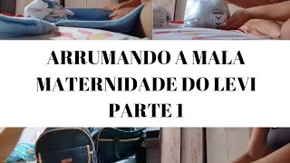 Arrumando a mala maternidade do Levi  30 Semanas de gestação  Parte 1 mãesolteira vlogs [upl. by Ketchan]