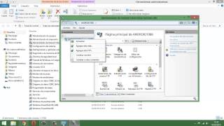 Servidor FTP en Windows 8 [upl. by Aleiram]