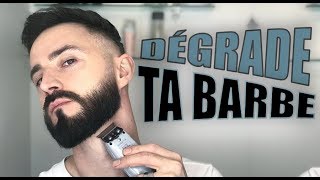 Comment tailler sa barbe en dégradé facilement [upl. by Anaigroeg]