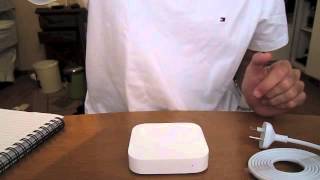 Español Airport Express Review y Unboxing  Como se configura  Configuracion  Airplay [upl. by Yerffej]