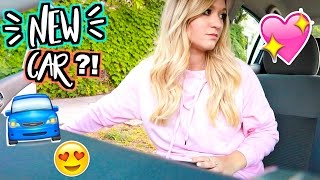 BUYING A NEW CAR SOON AlishaMarieVlogs [upl. by Yelloh]