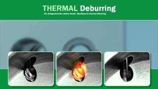 Thermal Deburring  ATL No1 in TEM  Made in Germany [upl. by Htebasil145]