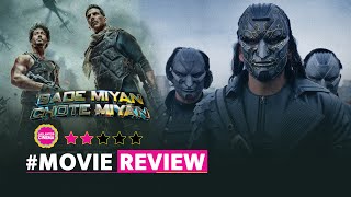 Bade Miyan Chote Miyan Movie Review Akshay Kumar Tiger Shroff Manushi Alaya F Ali Abbas Zafar [upl. by Sarge100]