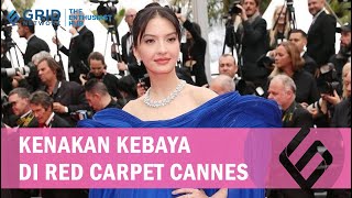 Raline Shah Kenakan Kebaya di Red Carpet Cannes Film Festival 2023 [upl. by Domph]