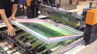 The 4 Color Screen Printing Process [upl. by Ydroj]