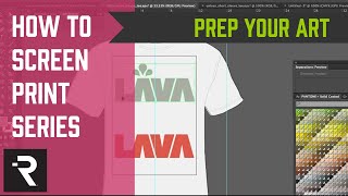 How to Screen Print Series  Art Preparation [upl. by Atla]