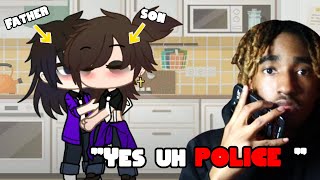 I Reacted to Gacha Life Cringe FNAF Edition again PT 13 [upl. by Arianie]