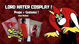 𐙚⋆˙ Lord Hater Cosplay  💚⚡  Props and costume  Speed Up  Wander Over Yonder Cosplay [upl. by Pacificia]