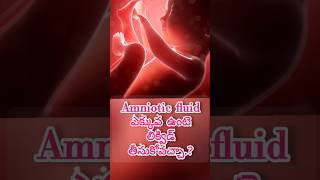 Amniotic fluid ఎక్కువ ఉంటె లిక్విడ్ తీసుకోవచ్చా [upl. by Rimidalb]