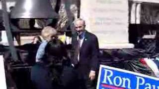 Ron Paul Rings The Liberty Bell [upl. by Fortune]