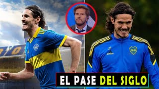 ASÍ REACCIONA PRENSA ARGENTINA a FICHAJE de EDISON CAVANI A BOCA JUNIORS 🇺🇾 [upl. by Bartie]