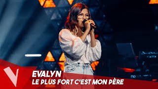 Linda Lemay – Le plus fort cest mon père ● Evalyn  Blinds  The Voice Belgique [upl. by Vassili]