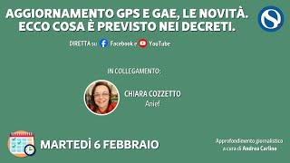 Aggiornamento GPS e GAE in arrivo i decreti quali sono le novità [upl. by Quinby]