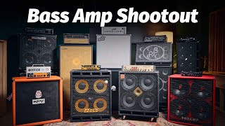 HiEnd Bass Amp Shootout  aguilarMarkbassOrangeProampEDENHartkePhil Jones Bass [upl. by Salisbury]