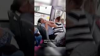 Gritos en transporte público entre chofer y una pasajera  N shorts [upl. by Fidellia37]