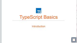 TypeScript Basics  02 Introduction [upl. by Adolph]