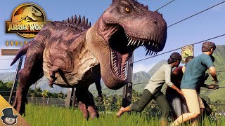 CAMP CRETACEOUS TARBO Tarbosaurus Showcase  Jurassic World Evolution 2 Cretaceous Predator Pack [upl. by Sunev701]