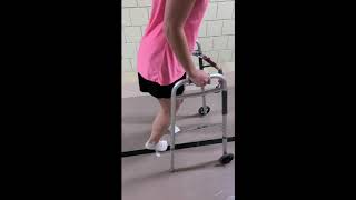 Diplegic Gait Demo [upl. by Tyoh]