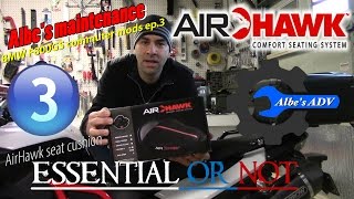 BMW F800GS Air Hawk dual sport comfort system install  Commuter mods Ep3 [upl. by Melgar172]