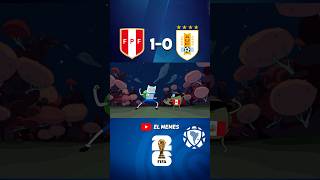 Perú salvó un partido horroroso 😴 uruguay peru eliminatorias conmebol elmemes memes futbol [upl. by Iaht]