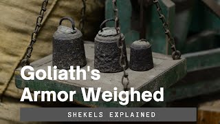 How Heavy was Biblical Goliaths Armor Shekel Weight Explained [upl. by Fachan]