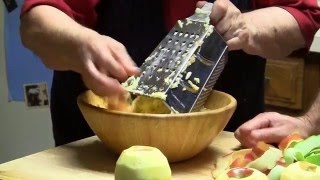 How to Grate an Apple Chef Baba Cooking Tip [upl. by Jeramie157]