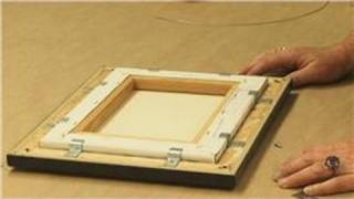 Framing  How to Frame a Canvas Print [upl. by Wiltshire506]