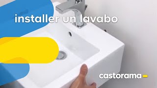 Installer un lavabo Castorama [upl. by Humphrey]