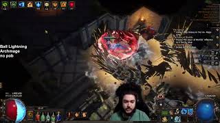 PoE Necropolis  SSF Ball Lightning Adventures Day 2 [upl. by Messere]