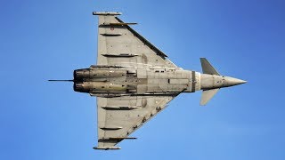 3D Binaural Audio Eurofighter Typhoon Demo in the Italian Sky  HQ Jet Sound [upl. by Jochebed]