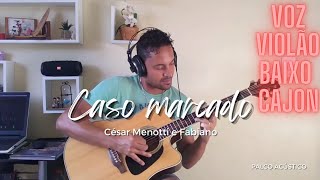 Caso marcado  César Menotti e Fabiano Cover Palco acústico [upl. by Samaj198]