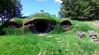 Halfling Hideaway AirBnB  Authentic Hobbit House near Osoyoos BC Canada [upl. by Atinit176]